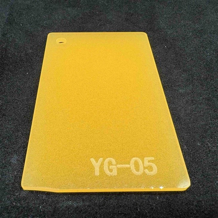 glow in dark color acrylic sheet