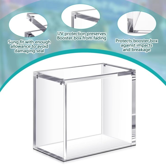 Acrylic Pokemon Booster Cases Acrylic Pokemon Booster Cases